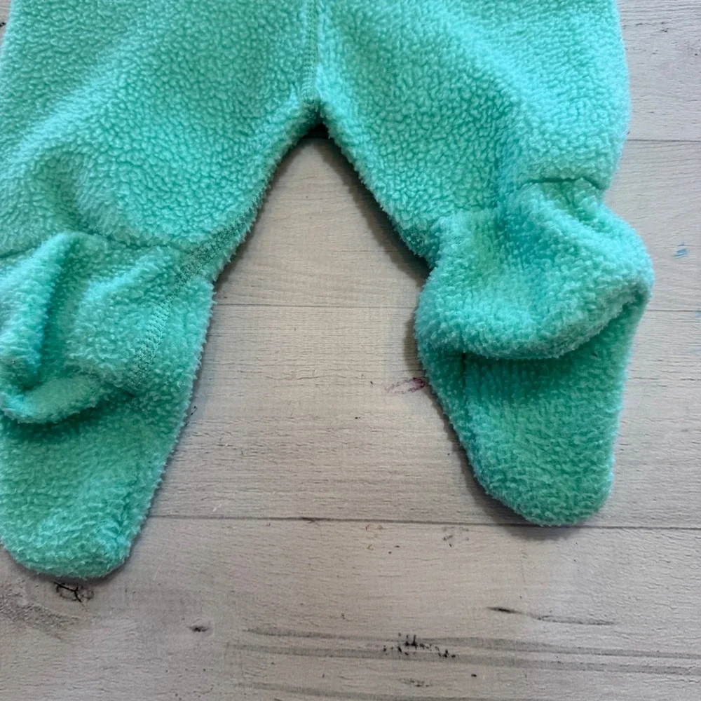 Vintage‎ Winnie the Pooh fleece baby footed sleeper 9 months